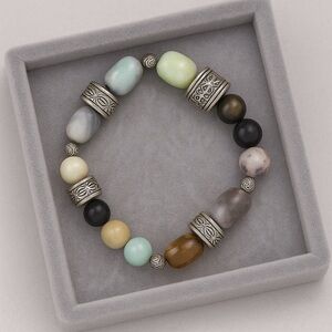 Premier Designs NATURAL WONDERS Stretch Bracelet EUC #057